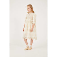 Melange Lyra Floral Dress - Kidichic