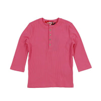 Melange Rib 3/4 Tee - Kidichic