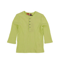 Melange Rib 3/4 Tee - Kidichic