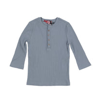 Melange Rib 3/4 Tee - Kidichic