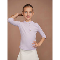 Melange Rib 3/4 Tee - Kidichic