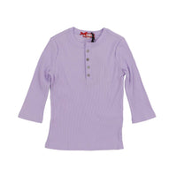 Melange Rib 3/4 Tee - Kidichic
