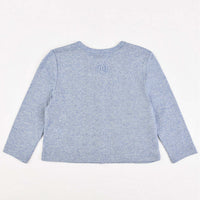 Melange Rib Cardigan - Kidichic