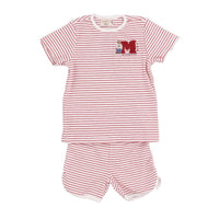 Melange S.S Shorts Stripes PJ Set - Kidichic