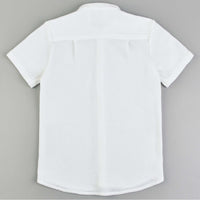 Melange S.S Soft Mandarin Shirt - Kidichic