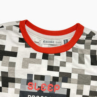 Pixel Print LS Pajamas - Kidichic