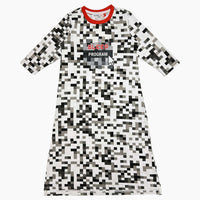 Pixel Print Nightgown - Kidichic