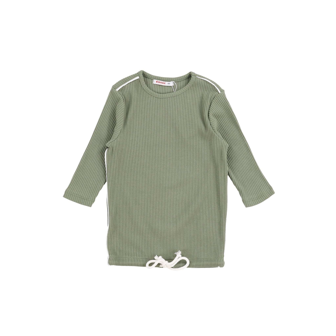 Rib Sailor Drawstring Top - Kidichic