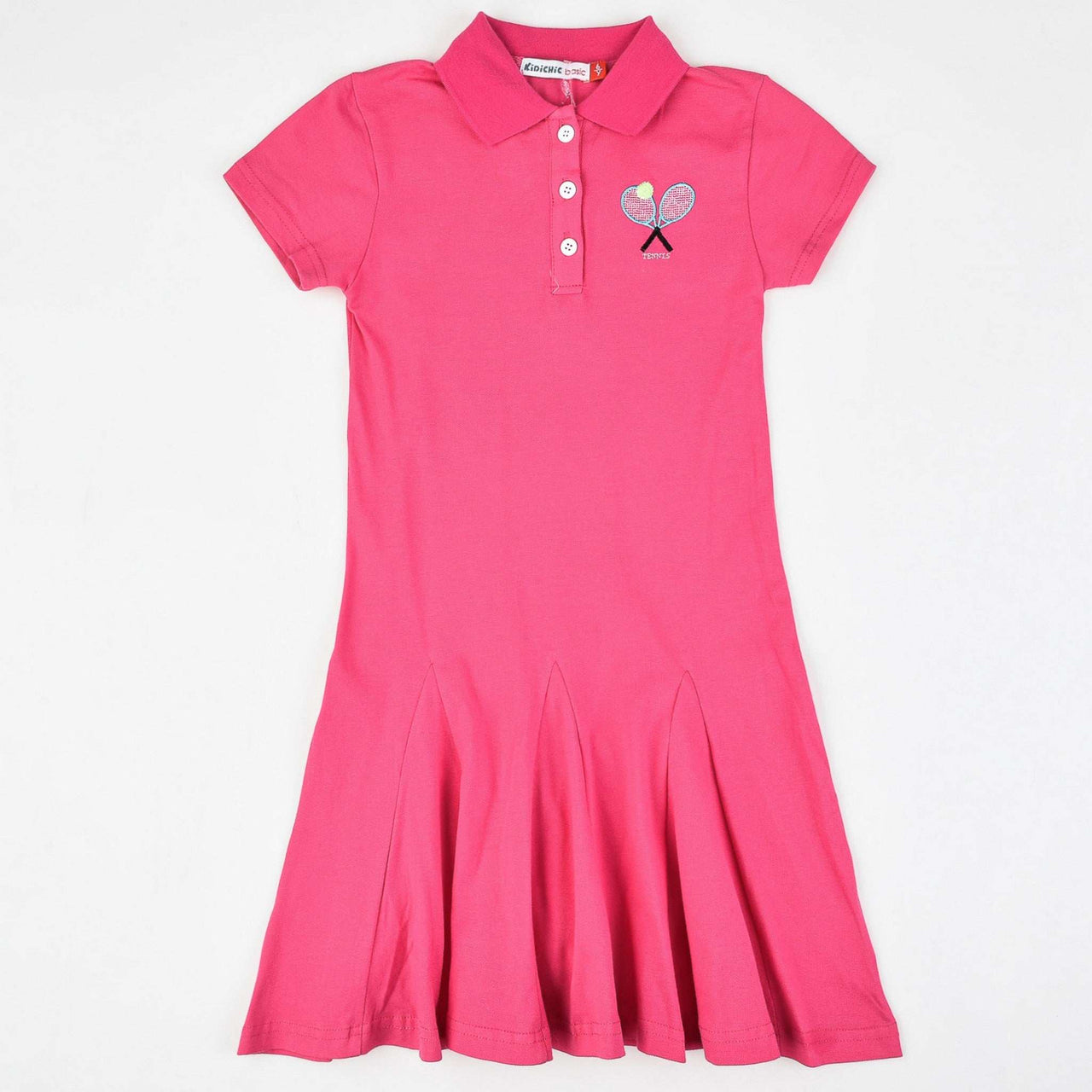 S.S Tennis Polo Dress - Kidichic