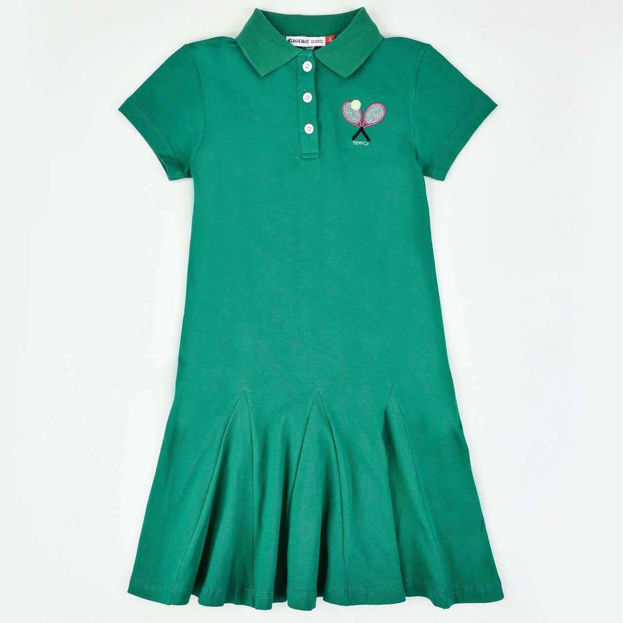 S.S Tennis Polo Dress - Kidichic