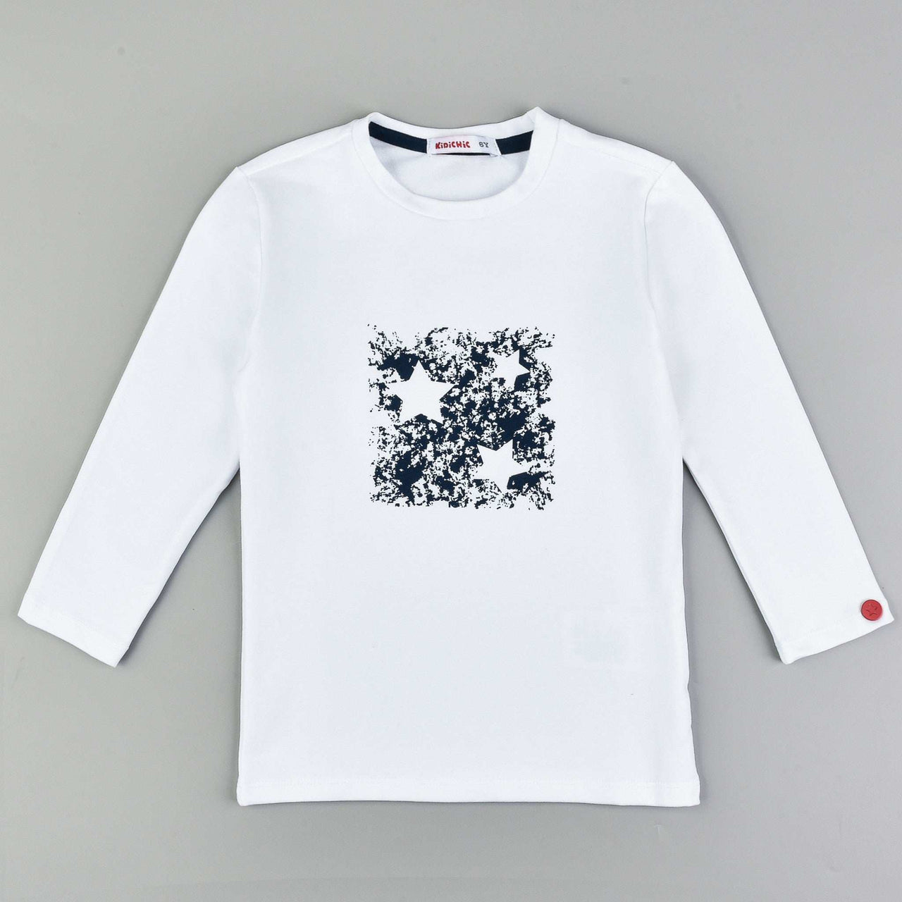 Star Print T-Shirt - Kidichic