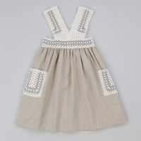 Melange Retro Crochet Jumper