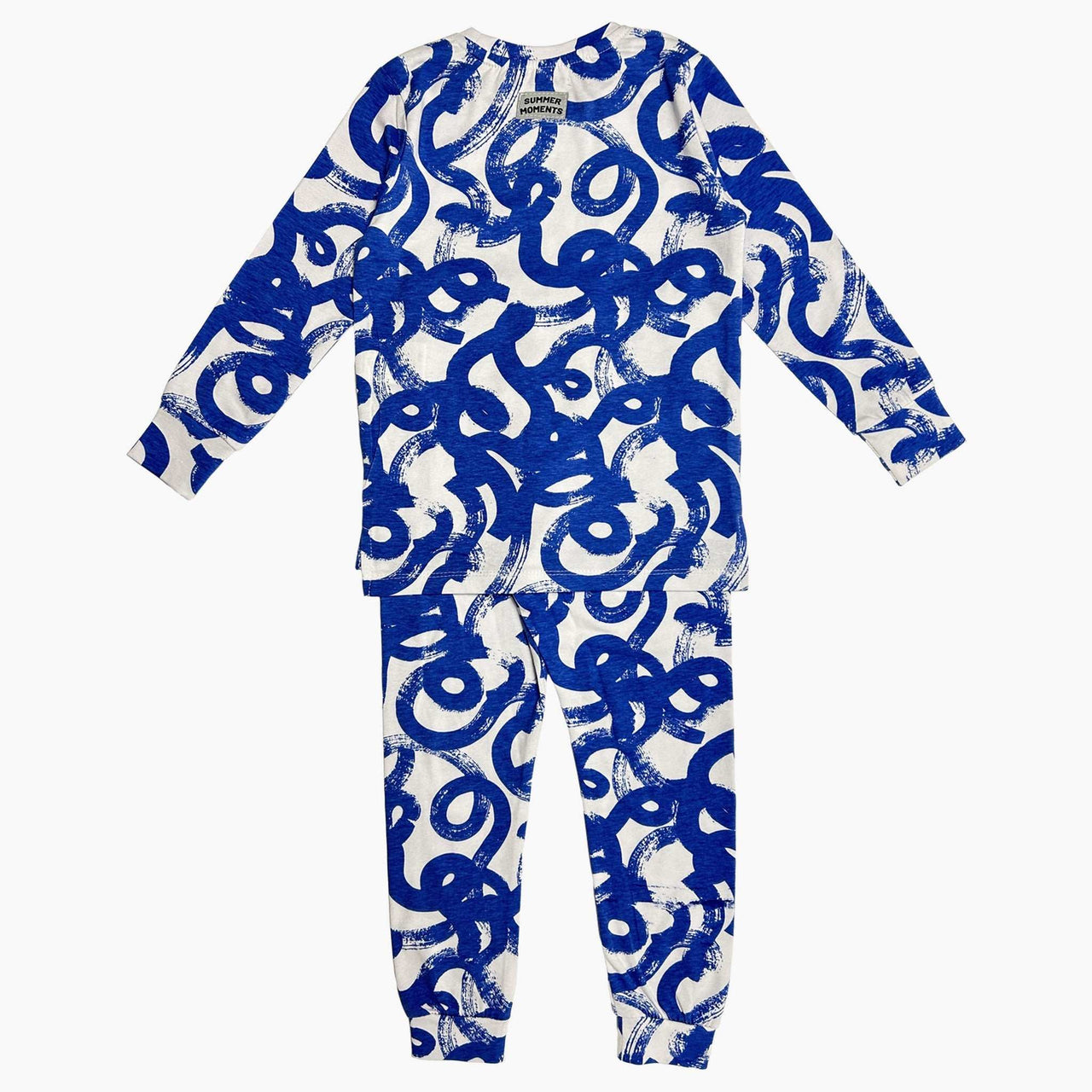 Tangle Print LS Pajamas - Kidichic