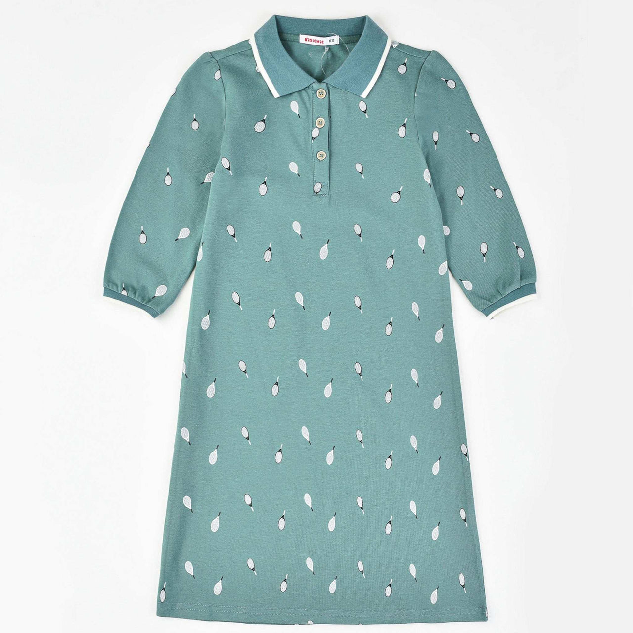 Tennis Polo Dress - Kidichic