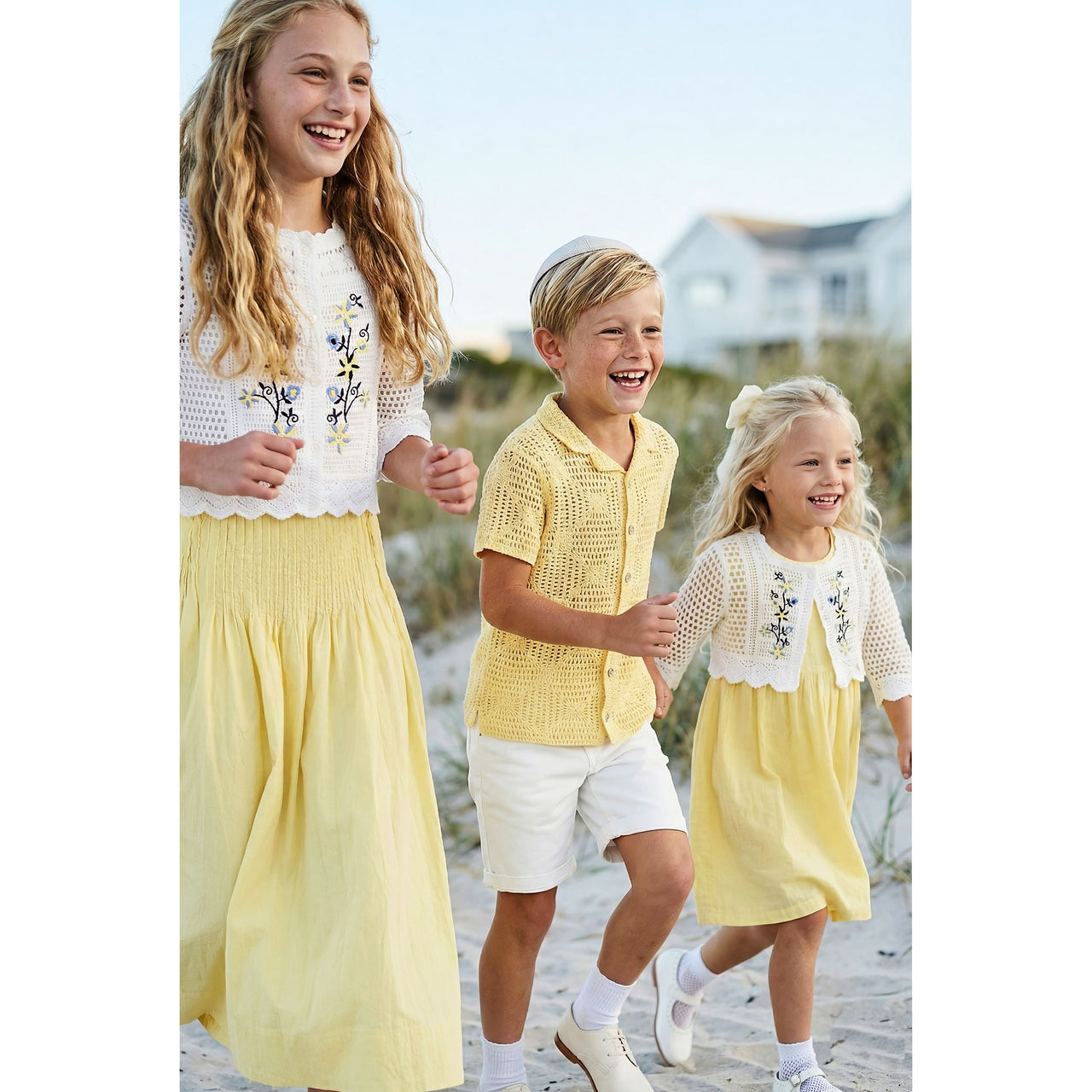 Melange Esmee Crochet Cardigan Dress