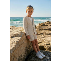 Melange Stripe Shorts